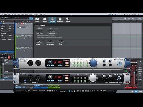 Studio One: Low Latency Monitoring - Blue Z vs Green Z