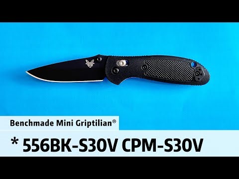 Benchmade Mini Griptilian® Review | 556BK-S30V Folding Knife CPM-S30V Blade Nylon Handle#edcknife