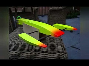 DIY rc boat, Predator rigger scratch build