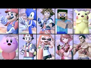 Super Smash Bros. Ultimate - All character Clapping animations ‼️ （full edition）