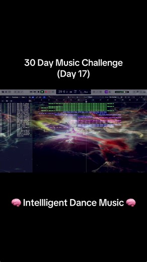 IDM for Day 17 really got me thinking 🧠🎵 #musicproducer #30daychallenge #vibes #idm #itsaflow