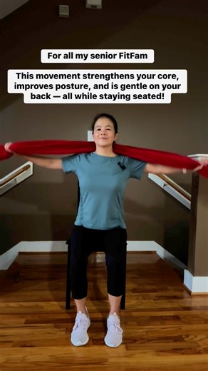 5.6K views · 76 reactions | Strong Core, Strong Life!Seated Ab Crunches You Can Do Anytime! #TrainerJune #SeatedCoreWorkout #SeniorFitness #HealthyAging | Trainer June | Facebook