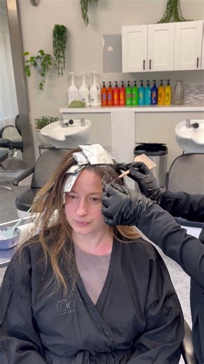 Fast Gray Coverage and Balayage | How To Cover Gray Hair | Matrix