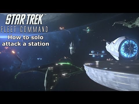 Star Trek Fleet Command | How To Attack A Station Solo