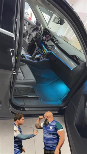 2.8K views | Abbiamo installato questa fibra RGB in questa #audi 4 di noi.. c’è stato qualche problema藍 | tony_enigma | Facebook