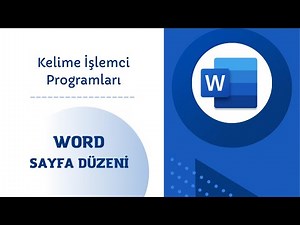 Word -Sayfa Düzeni