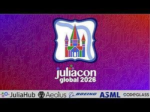 Main Stage - Tent | JuliaCon Global 2026 | Day 1