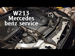 2017 Mercedes-Benz E-Class W 213 2 L Diesel Service