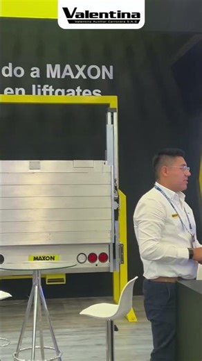 MAXON DMD 3300 🔥 | Aluminum Flatbed (3300 lb) at Expo Transporte 2025 #trucks #flatbeds