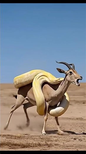 Most Dangerous Snake Attack on Deer! 🐍🦌 | Powerful Animals of the World