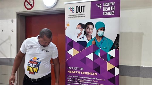 Watch the DUT Student Recruitment Science Show 2025 in action! #DUT #ENVISION2030 #scienceshow #studentrecruitment | Durban University of Technology