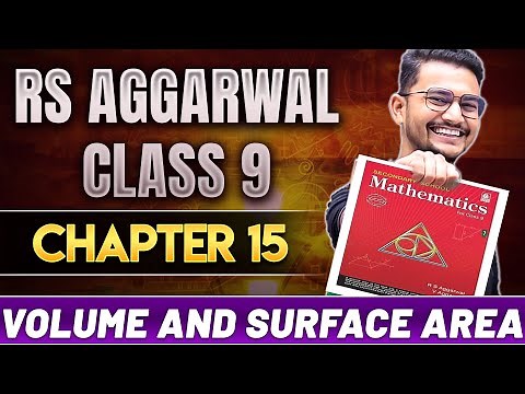 Class 9 Maths: RS Aggarwal Chapter 15 - Volume & Surface Area 📐 | Explained by MD Sir