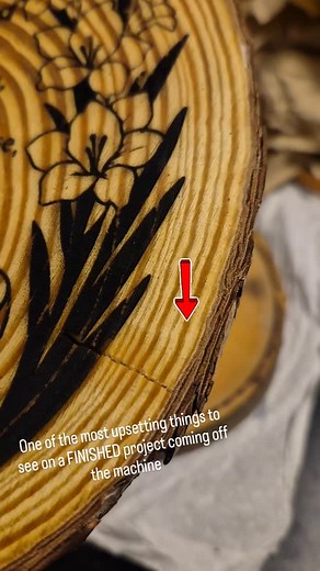 Sometimes things don’t go as planned  This live edge wood slab...