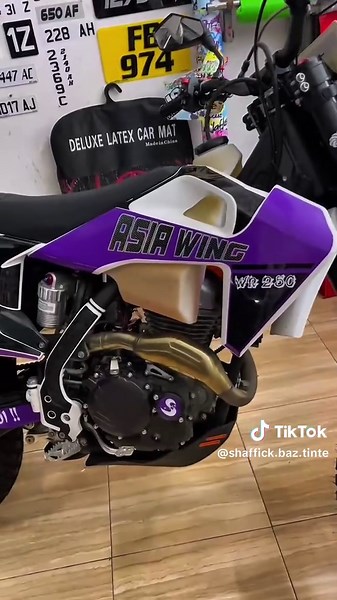 Custom Holographic Stickers for Asia Wing Bikes