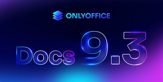 ONLYOFFICE Docs 9.3 released | ONLYOFFICE Blog