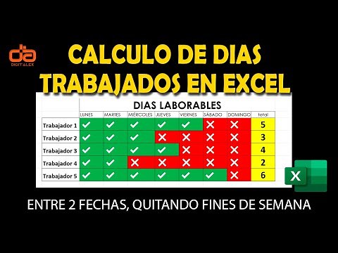 HOW TO CALCULATE WORKDAYS IN EXCEL | HOW TO CALCULATE NON-WEEKEND DAYS IN EXCEL