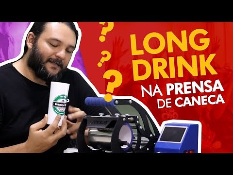 Copo Long Drink na sublimação da certo?