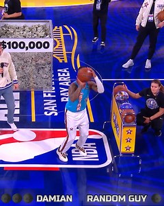 Damian Lillard Vs Random Guy For $100,000 🏀 | MrBeast