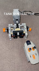 Tank Subtractor Gearbox (Drive & Steering) #lego #technic #legotechnic #legos #legotechnicmoc #gearbox #diy #legofan #mechanical #mechanism #transmission #legotechnics #cars #carenthusiast #gearratios #gears #gearboxes | Bricks Master Builders