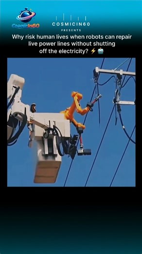 These Robots Work on Live Power Lines Humans Fear Most ⚡🤖