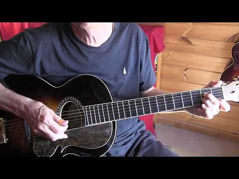Shine On Harvest Moon - Leon Redbone Style Lesson - TAB avl.