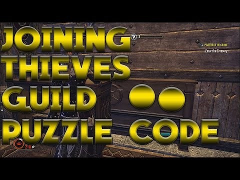 Partners in Crime Puzzle! (Elder Scrolls Online Thieves Guild)