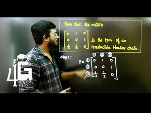 Irreducible Markov Chain in Tamil | Random Process and Linear Algebra in Tamil | Unit 3