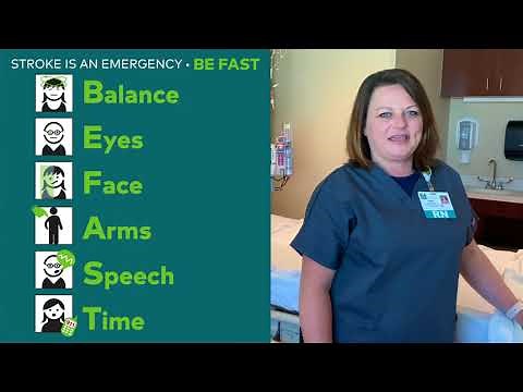 BE FAST for Symptoms of Stroke