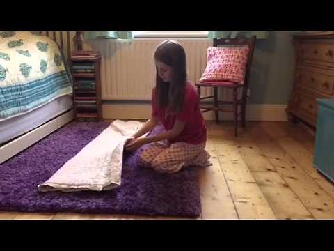 How to Fold a Quillow | Natural Quilts