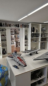 Working on adding more fixtures to the LEGO Star Wars Room! | Bricksie