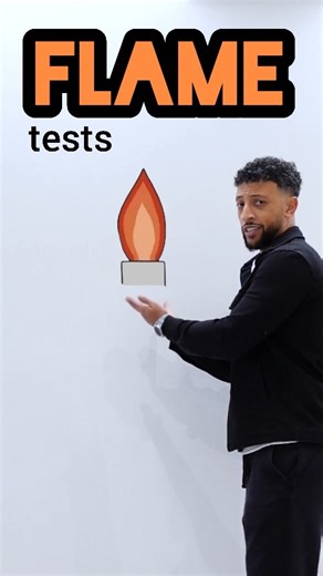 Matt Green on Instagram: "Chemistry class - today's lesson is on flame tests 🔥🔥🔥"