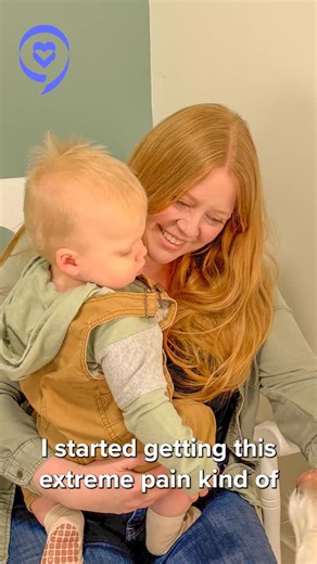 The Patient Story | On maternity leave with her baby, Laurel was suddenly hit with excruciating chest pain that sent her to the ER, where doctors discovered... | Instagram