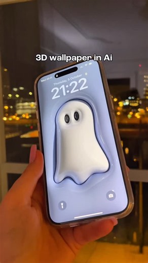 Annie Nilsson on Instagram: "Comment 👻 if you want it and I’ll send you a DM 🥰 My settings for the 3D wallpaper, created in Adobe illustrator 👇 Inflate + Object, Presets: Front Materials, Roughness: 0, Matellic: 0,2 Lighting, Rotation: 100 Don’t forget to render with Ray Tracing: high 😊 . #illustratortutorial #illustrator #adobe #wallpaper #3dwallpaper #graphicdesign #graphicdesigner #graphicdesigntutorial"