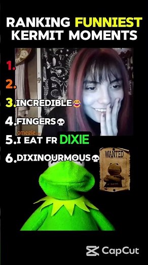 Top 6 Kermit Moments That Made Us Laugh! #funny #omegle #fyp