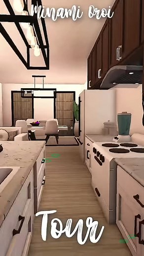 Modern One-Story House Ideas in Bloxburg