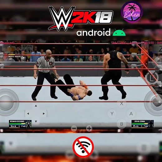 WWE 2K18 ANDROID GAMEPLAY