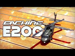 Eachine E200 (6CH 3D6G) 47:1 Scale Military RC Helicopter.