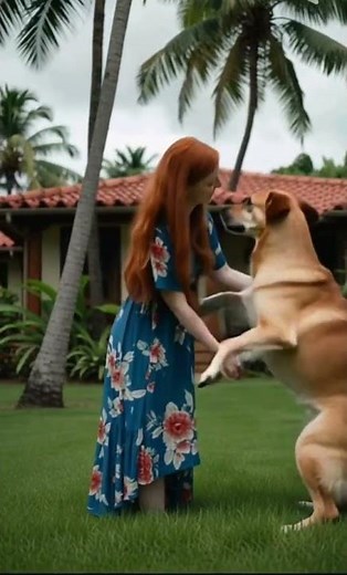 woman playing with dog #cutedog #dog #doglife #pet #dogshorts #shorts