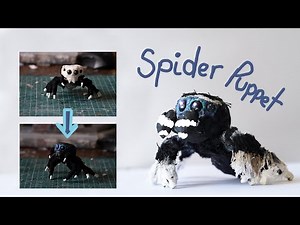 How to make a stop motion puppet (spider edition)