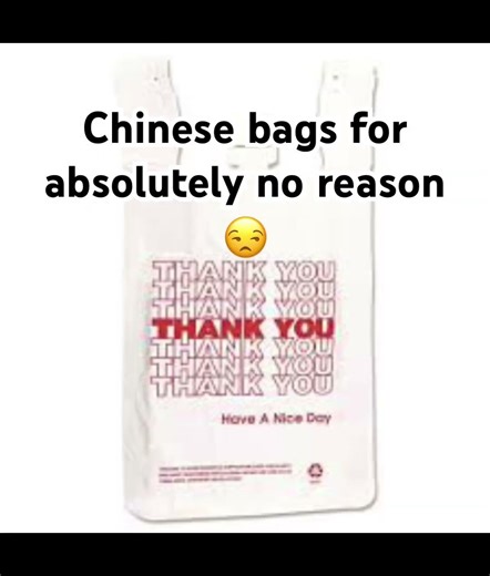 No harm to Chinese people though