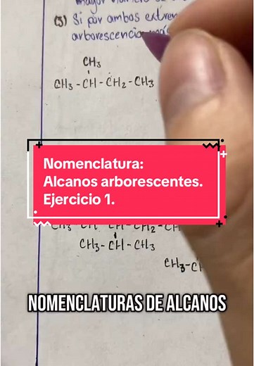 Reglas de nomenclatura de alcanos según IUPAC
