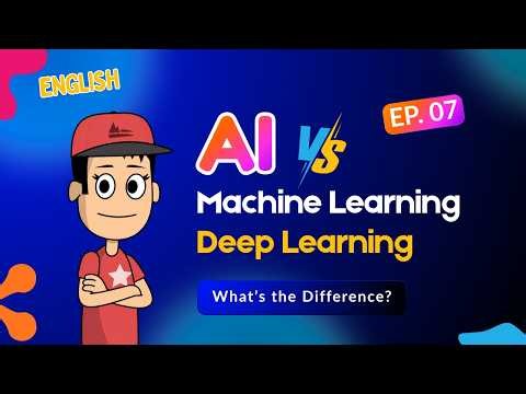 AI vs Machine Learning vs Deep Learning -What’s the Difference? | Ep. 07 | CoderBoy #AI #AIBeginners