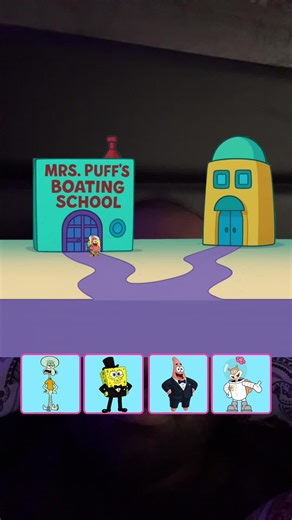 The SpongeBob cast picking up their little cousins #spongebob