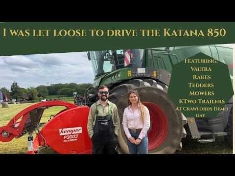 I was let LOOSE to Drive the KATANA 850 FENDT CHOPPER