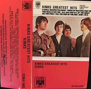 The Kinks – Kinks Greatest Hits (Cassette)