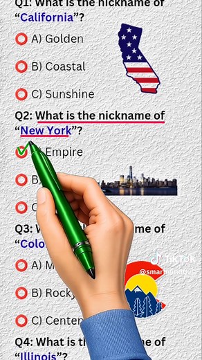 Test Your Knowledge: US State Nicknames Quiz