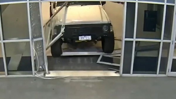 CCTV catches shocking ram-raid