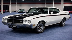 Vintage muscle car highlighted at classic auto event