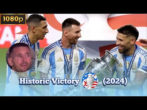 "Historic Victory: Messi's Second Copa America | Argentina vs. Colombia Highlights"