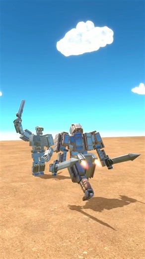 Dual-wielding robot! - Age Of Warbots #shorts